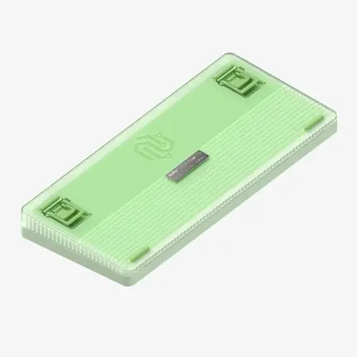 nuphy Halo75 V2 Mechancial Gaming Kyeboard,75% Wireless Hot Swappable Bluetooth Keyboard,83 Kyes RGB Backlit Keyboard,Support Bluetooth/2.4GHz/USB-C (Green, Mint (37gf)) - 2
