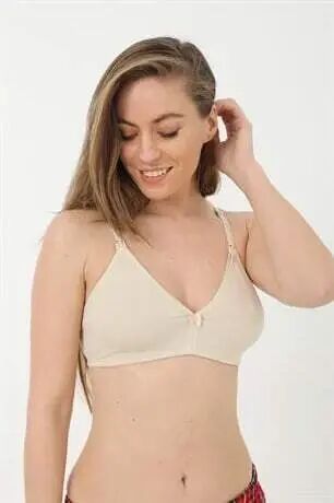 Nursing Bra 3 Pack Mixed Colors Cotton - 3