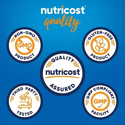 Nutricost NAD+ qo'shimchasi, bir porsiyada 1000 mg, 120 kapsula (Nikotinamid Adenin Dinukleotid) - 60 porsiya, Glutensiz, Vegan - 3