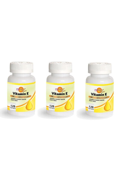 Nutrition Vitamin E 120 Softgel 3 Pack - 1