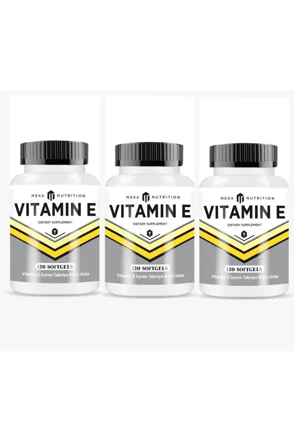 Nutrition Vitamin E 120 Softgel 3 Pack - 1
