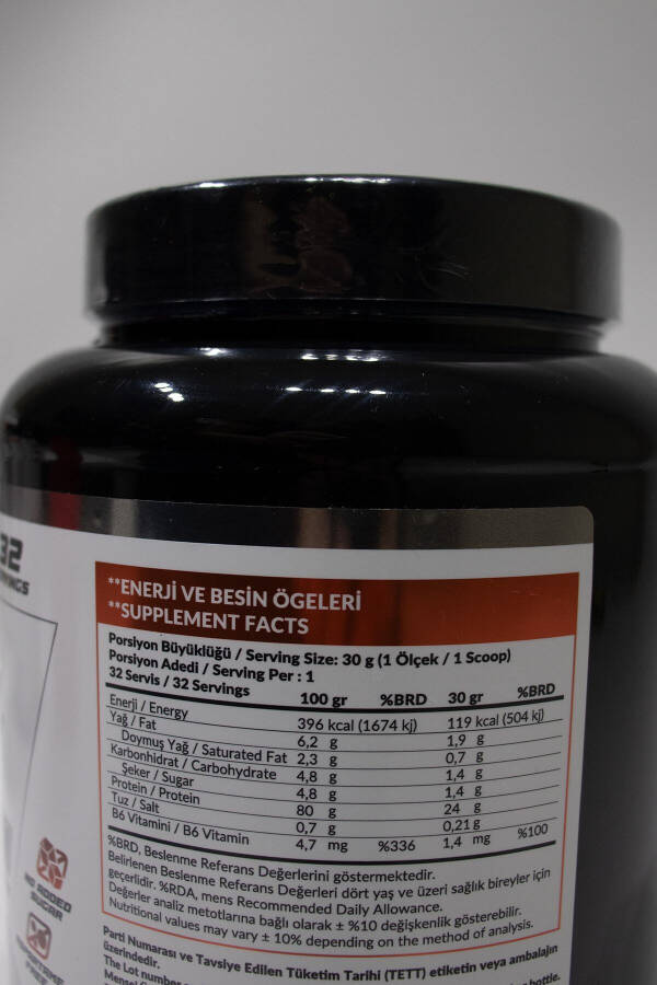 Nutrition Whey Protein 960 gr Chocolate Flavored Protein Powder 24 grams Protein - 3