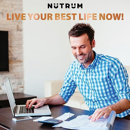 Nutrum Brain Booster Supplement - Пищевая добавка для мозга Nootropic Booster – Таблетки для мозга Витамин для концентрации, памяти, ясности, энергии и лучшей концентрации, с DMAE, бакопа монье, L-глутамин - 6