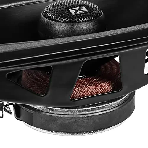 NVX® NSP410 4x10 Car Speakers, 480W Max, 160W RMS, 2-Way Coaxial w/Silk Dome Tweeters & Built-in X-Overs, Easy to Install in Cars/Trucks/Doors (Pair) - 6