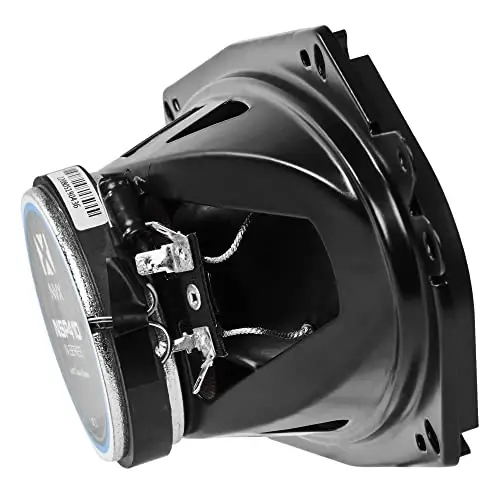 NVX® NSP410 4x10 Car Speakers, 480W Max, 160W RMS, 2-Way Coaxial w/Silk Dome Tweeters & Built-in X-Overs, Easy to Install in Cars/Trucks/Doors (Pair) - 7