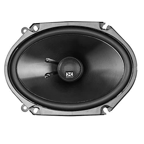 NVX® NSP68 6x8 Car Speakers, 540W Max, 180W RMS, 2-Way Coaxial w/Silk Dome Tweeters & Built-in X-Overs, Easy to Install in Cars/Trucks/Doors (Pair) - 3