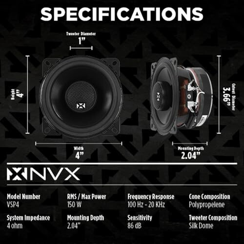 NVX® VSP4 4