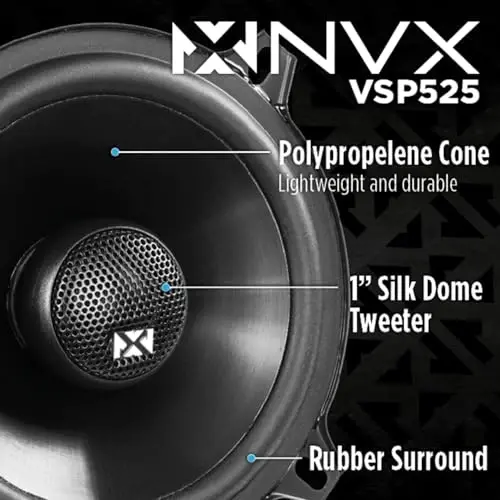 NVX VSP525 480W Peak (180W RMS) 5.25