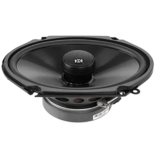 NVX VSP68 600W Peak (200W RMS) 6x8 V-Series 2-Way Coaxial Speakers with 25mm Silk Dome Tweeters - 6