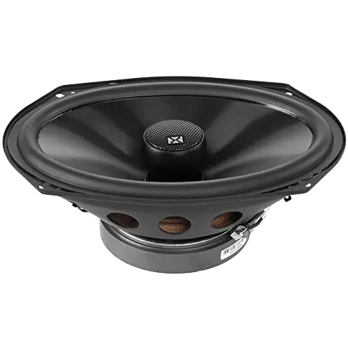 NVX VSP69 900W Peak (300W RMS) 6x9 V-Series 2-Way Coaxial Speakers with 25mm Silk Dome Tweeters - 5
