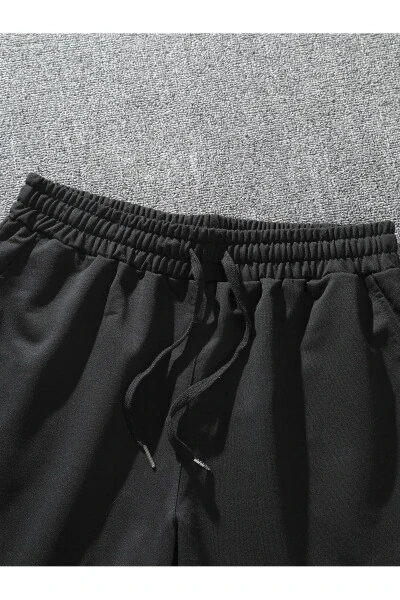 NY New York Printed Lycra Black Men's Shorts - Modazone (1)