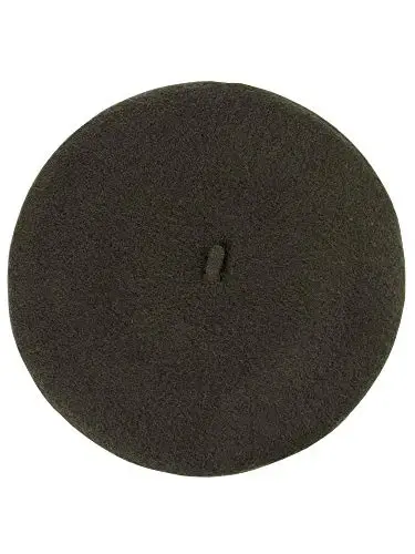 NYFASHION101 French Style Lightweight Casual Classic Solid Color Wool Beret - 1