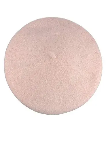 NYFASHION101 French Style Lightweight Casual Classic Solid Color Wool Beret - 1