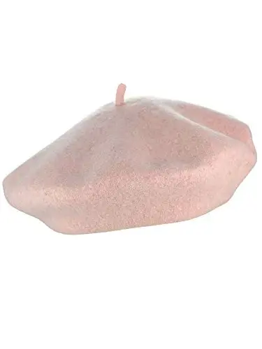 NYFASHION101 French Style Lightweight Casual Classic Solid Color Wool Beret - NYFASHION101 (1)