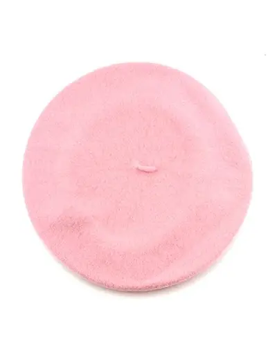 NYFASHION101 French Style Lightweight Casual Classic Solid Color Wool Beret - 1