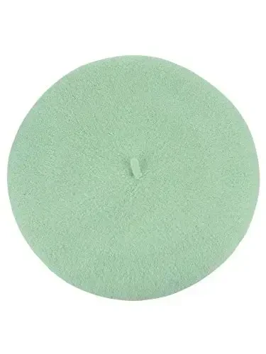 NYFASHION101 French Style Lightweight Casual Classic Solid Color Wool Beret 