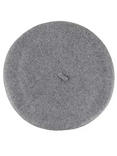 NYFASHION101 French Style Lightweight Casual Classic Solid Color Wool Beret - 1