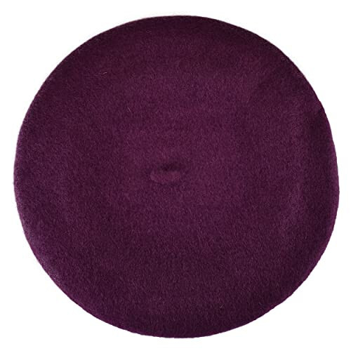 NYFASHION101 French Style Lightweight Casual Classic Solid Color Wool Beret - 1