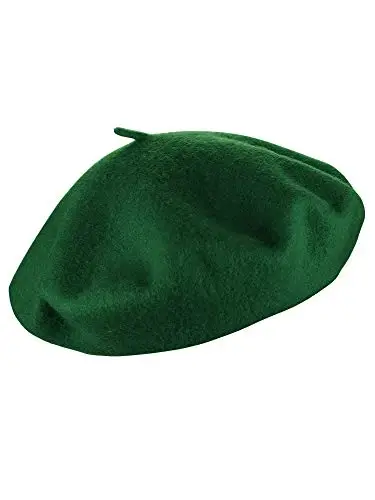 NYFASHION101 French Style Lightweight Casual Classic Solid Color Wool Beret - 2