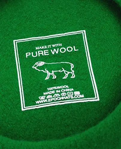 NYFASHION101 French Style Lightweight Casual Classic Solid Color Wool Beret - 3