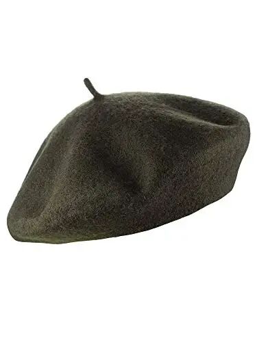 NYFASHION101 French Style Lightweight Casual Classic Solid Color Wool Beret - 2