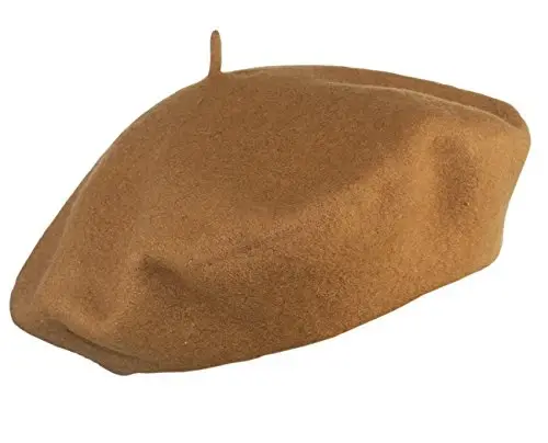 NYFASHION101 French Style Lightweight Casual Classic Solid Color Wool Beret - NYFASHION101 (1)