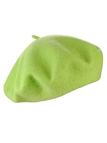 NYFASHION101 French Style Lightweight Casual Classic Solid Color Wool Beret - NYFASHION101 (1)
