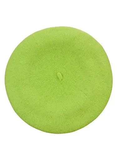NYFASHION101 French Style Lightweight Casual Classic Solid Color Wool Beret - 1