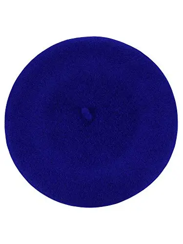 NYFASHION101 French Style Lightweight Casual Classic Solid Color Wool Beret - 1
