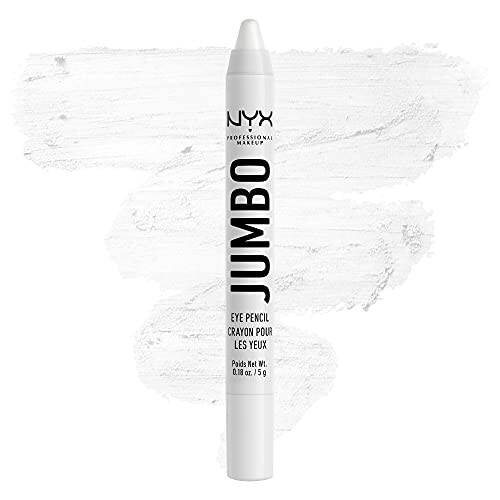 NYX PROFESSIONAL MAKEUP Jumbo Eye Pencil, Blendable Eyeshadow Stick & Eyeliner Pencil - Milk (White) - 1