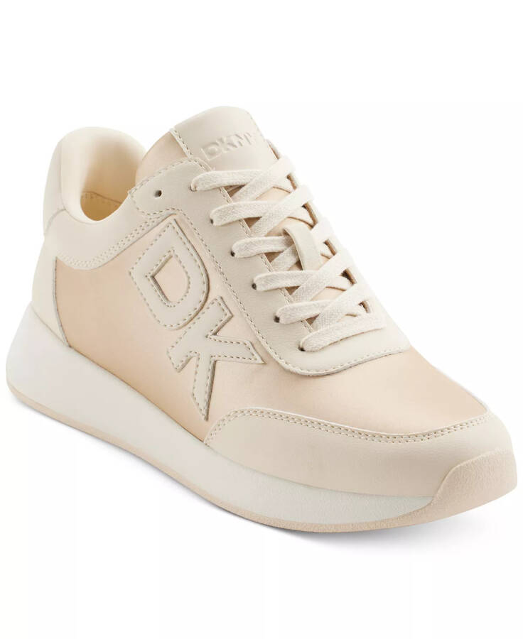 Oaks Logo Appliqué Athletic Lace Up Sneakers, Created for Modazone-Bone - 1
