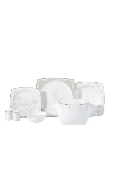 Обеденный набор A8461 Bone Sel.60 P (КВАДРАТ) - 2