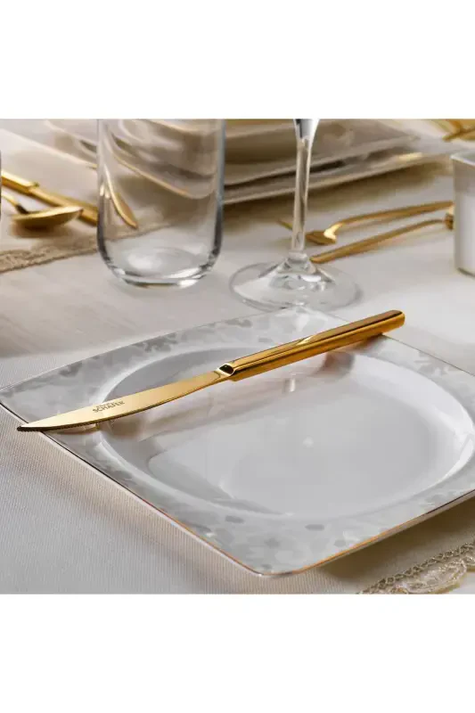 Обеденный сервиз Glamor Point - 60 предметов - белый - 5