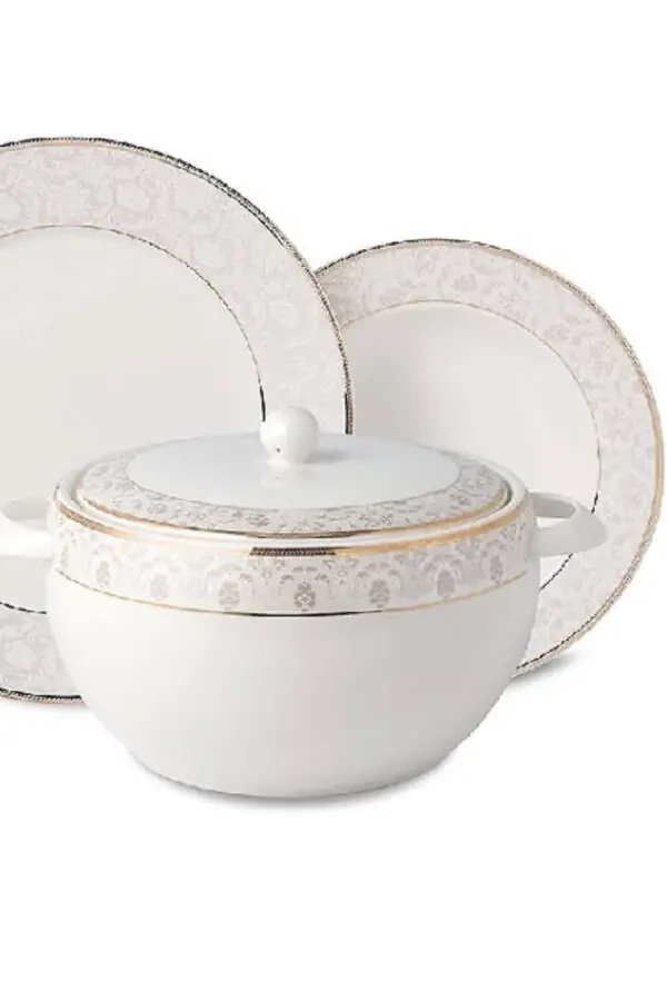 Обеденный сервиз Perla Collection 60 предметов A8366, круглый, на 12 персон - 3