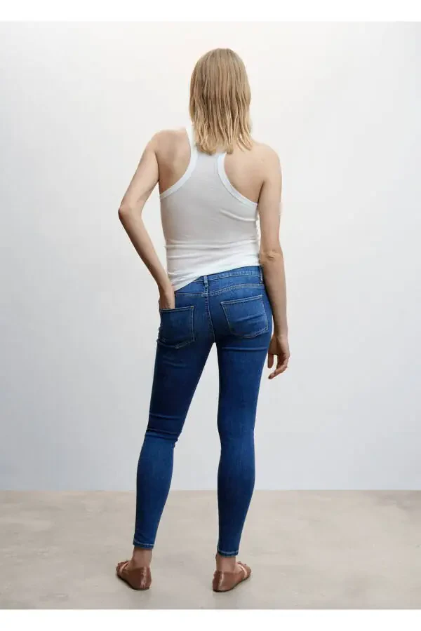 Обтягивающие джинсы для беременных - 4