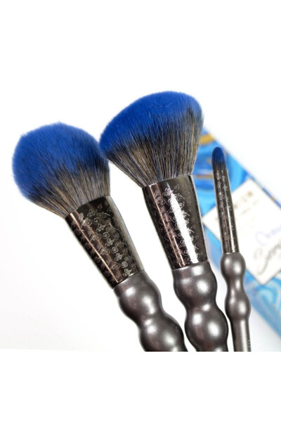 Ocean 3-Piece Makeup Brush Set Nasbrushset123 - 3