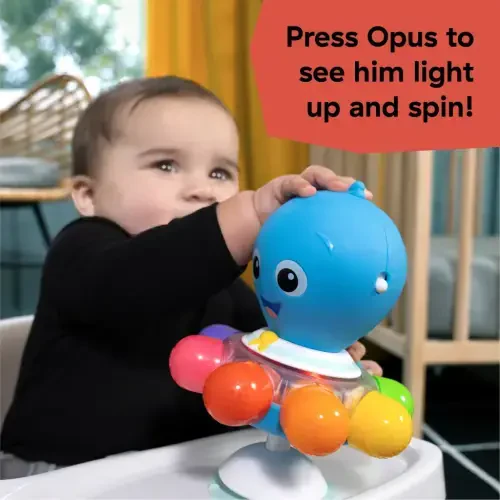 Ocean Explorers Baby Einstein Opus Spin & Sea Activity Toy, Multicolor, Infants Ages 3 Months + - 1