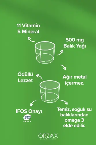 Ocean Multi Sharbat Asal Baliq Yog'i 150 ml - 3