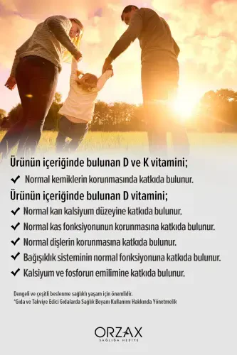 Ocean Vitamin D3k2 Tomchilari 20 Ml 2 ta Paket Afzallik To'plami - 4