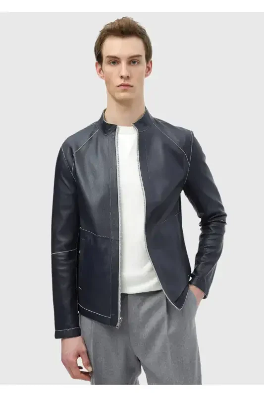 Ochik kulrang teri palto - 2