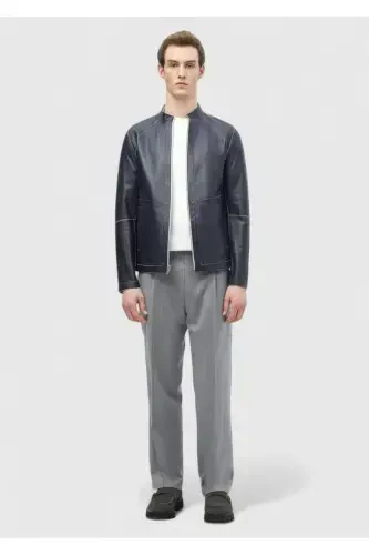 Ochik kulrang teri palto - 4