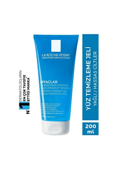 Очищающий пенящийся гель La Roche-Posay Effaclar 200 мл - 25