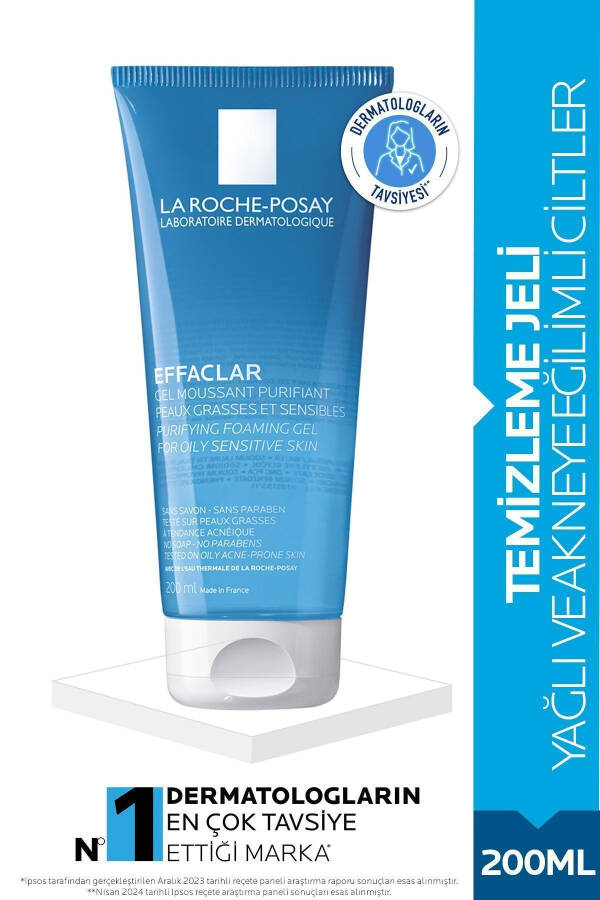 Очищающий пенящийся гель La Roche-Posay Effaclar 200 мл - 22