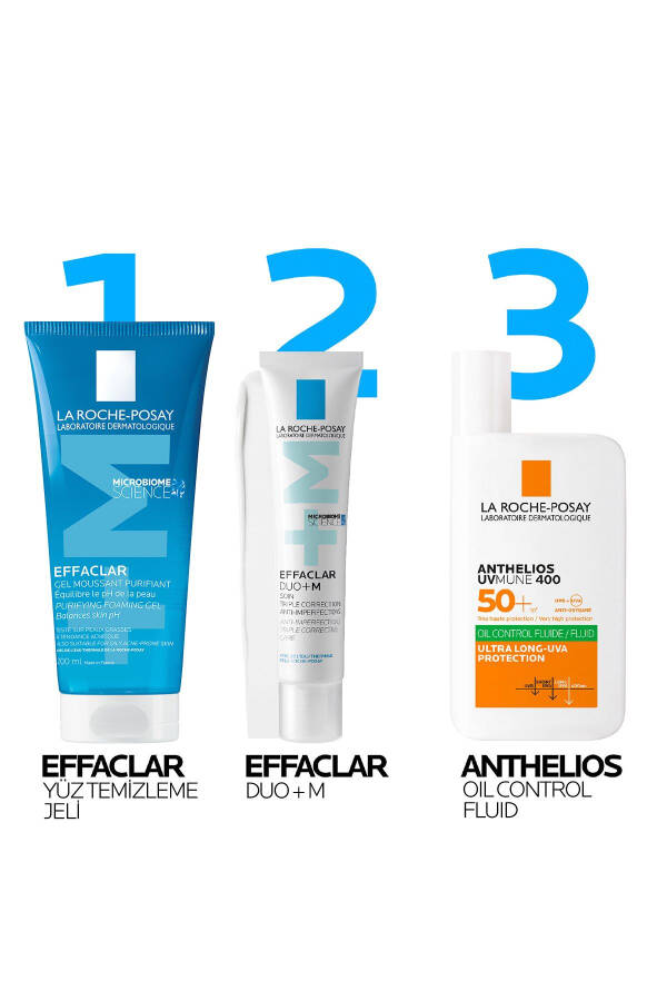 Очищающий пенящийся гель La Roche-Posay Effaclar 200 мл - 15