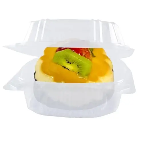 O’Creme Bakeable Plastic Mini Cake Pan with Container - Baking Pan With Non-Stick Silicone - Reusable Mold For Baking and Much More - and Clear Snap-Closure Container - 50 Cake Pans + 50 Containers - 4