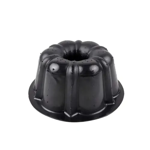 O'Creme Bakeable Plastic Mini Cake Pan with Container - Baking Pan With Non-Stick Silicone - Reusable Mold For Baking and Much More - and Clear Snap-Closure Container - 50 Cake Pans + 50 Containers - 6