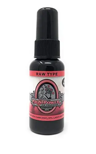 BluntPower Raw Concentrated Air Freshener for Room and Car - Oil-Based Diffuser Spray Bottle - Long-Lasting Bathroom, Car Freshener & Odor Eliminator (1 Pack) - BLUNTPOWER