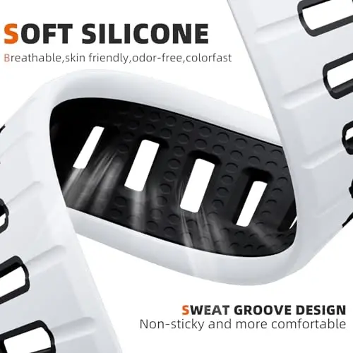 Odbeai 4 Pack Sport Bands Compatible with Apple Watch Ultra 2 3/Ultra Band,Compatible with Apple Watch Bands for Men 49mm 46mm 45mm 44mm 42mm,Silicone Strap for iWatch Bands Men Series SE 11 10 9 8-1 - 2