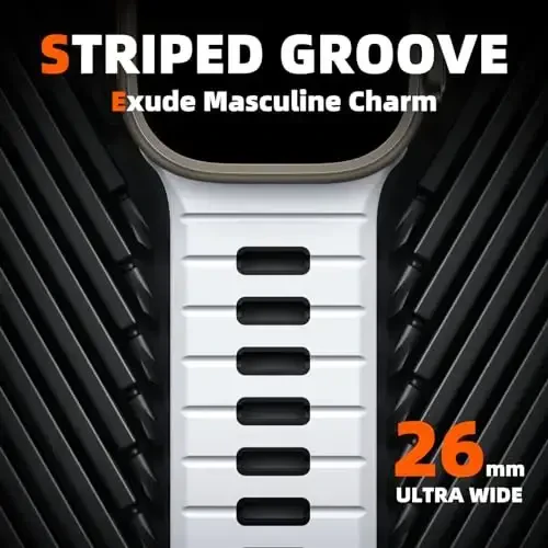 Odbeai 4 Pack Sport Bands Compatible with Apple Watch Ultra 2 3/Ultra Band,Compatible with Apple Watch Bands for Men 49mm 46mm 45mm 44mm 42mm,Silicone Strap for iWatch Bands Men Series SE 11 10 9 8-1 - 2