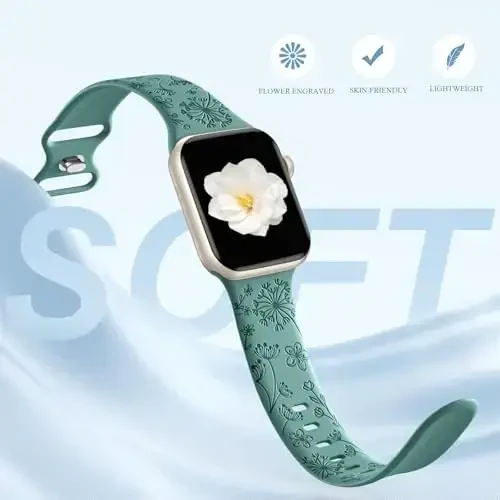 Odbeai Braided Band Apple Watch Band 38mm 40mm 41mm 42mm 44mm 45mm 46mm 49mm Women Men bilan mos keladi, iWatch Series 10 9 8 7 6 5 4 3 2 1 SE Ultra/Ultra 2 bilan moslashuvchan yumshoq tasma - 3